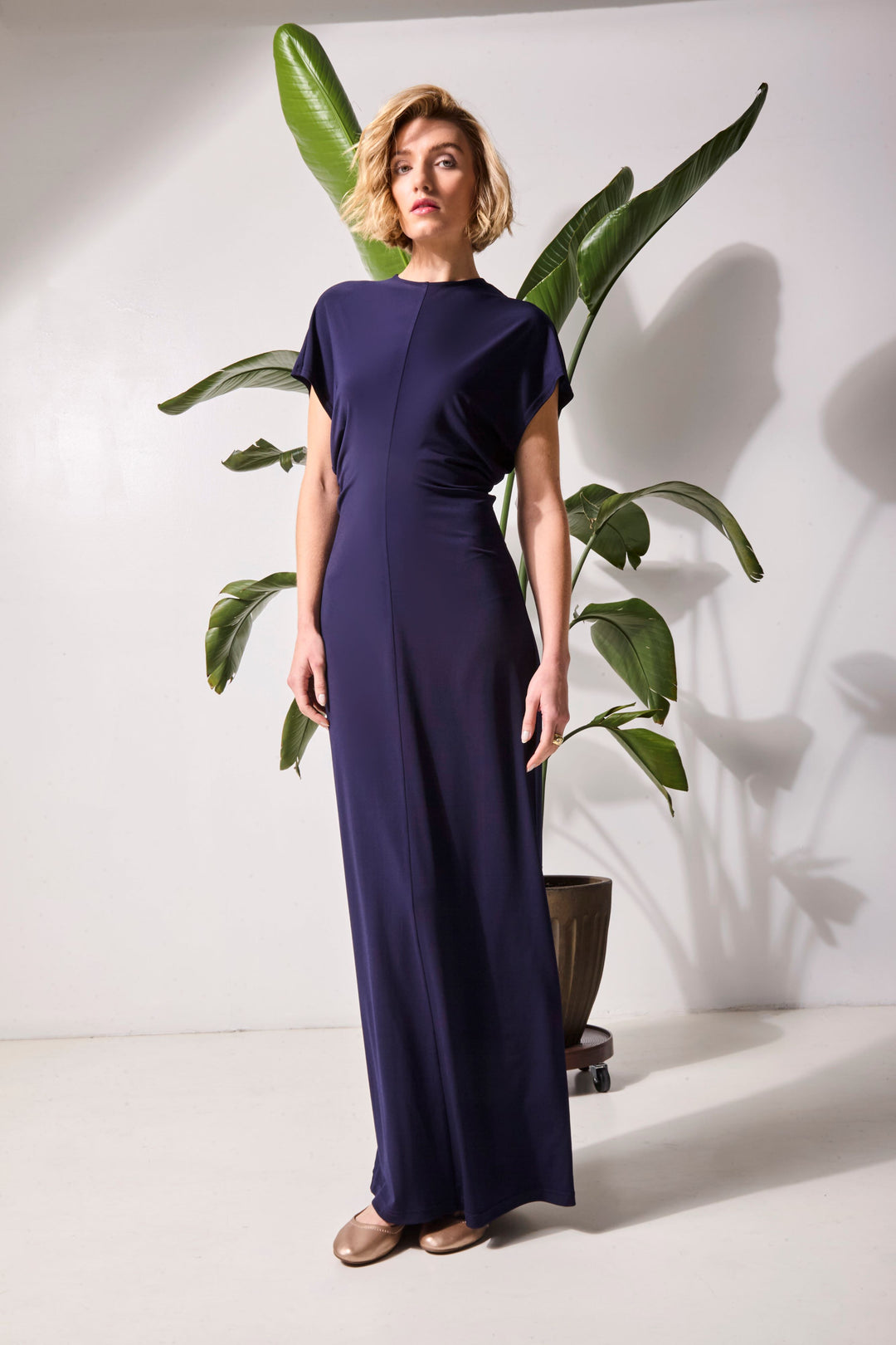 The Genius Dress Navy / Xs